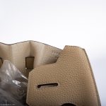Hermes Birkin 30 HSS Trench & Craie Piping Togo Brushed Gold Hardware - 2016, X - Image 13