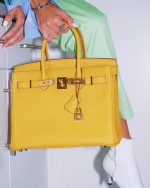 Hermes Birkin 30 Jaune Ambre Togo Gold Hardware - 2018, C - Image 3