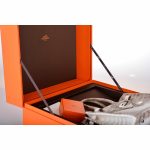 Hermes Birkin 30 Matte Himalayan Niloticus Crocodile with Diamonds & White Gold Hardware - Image 25