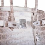 Hermes Birkin 30 Matte Himalayan Niloticus Crocodile with Diamonds & White Gold Hardware - Image 2
