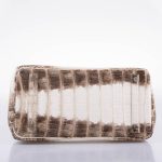 Hermes Birkin 30 Matte Himalayan Niloticus Crocodile Palladium Hardware - 2010, N Square - Image 9