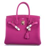 Hermes Birkin 30 Rose Pourpre Togo Palladium Hardware - 2020, Y - Image 10