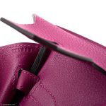 Hermes Birkin 30 Rose Pourpre Togo Palladium Hardware - 2020, Y - Image 7