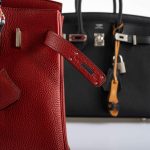 Hermes Birkin 30 Rouge Garance Togo with Palladium Hardware - 2007, K Square - Image 7