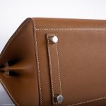 Hermes Birkin 30 Sellier Gold Madame Grain leather Palladium Hardware - 2020, Y - Image 6