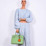 Hermes Birkin 30 Sellier Vert Criquet Madame Grain Palladium Hardware - 2020, Y - Image 2