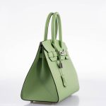 Hermes Birkin 30 Sellier Vert Criquet Madame Grain Palladium Hardware - 2020, Y - Image 3
