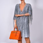 Hermes Birkin 30 Tangerine Ostrich with Gold Hardware - 2016, X - Image 2