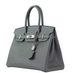Hermes Birkin 30 Vert Amande Epsom with Palladium Hardware - 2019, D - Image 10