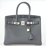 Hermes Birkin 30 Vert Amande Epsom with Palladium Hardware - 2021, Z - Image 5