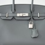 Hermes Birkin 30 Vert Amande Epsom with Palladium Hardware - 2021, Z - Image 8