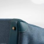 Hermes Birkin 32 HAC Denim & Blue Jean Gulliver Leather Palladium Hardware - Image 17