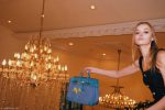 Hermes Birkin 32 HAC Denim & Blue Jean Gulliver Leather Palladium Hardware - Image 15