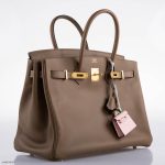 Hermes Birkin 35 Beige de Weimar Jonathan with Gold Hardware - 2020, Y - Image 7