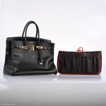 Hermes Birkin 35 Black Ardenne Gold Hardware - C Square - Image 8