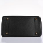 Hermes Birkin 35 Black Ardenne Gold Hardware - C Square - Image 3