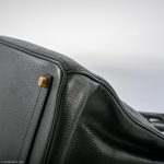 Hermes Birkin 35 Black Ardenne Gold Hardware - C Square - Image 4