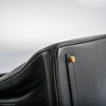 Hermes Birkin 35 Black Ardenne Gold Hardware - C Square - Image 12
