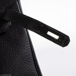 Hermes Birkin 35 Black Ardennes Leather Gold Hardware - Circle W - Image 13