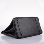Hermes Birkin 35 Black Ardennes Leather Gold Hardware - Circle W - Image 7