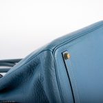 Hermes Birkin 35 Blue Jean Togo Gold Hardware - Square G - Image 15