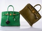 Hermes Birkin 35 Cactus Matte Alligator Gold Hardware - 2014, R - Image 10