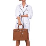 Hermes Birkin 35 Gold Togo with Palladium Hardware - 2014, R Square - Image 4