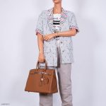 Hermes Birkin 35 Gold Togo with Palladium Hardware - 2020, Y - Image 4