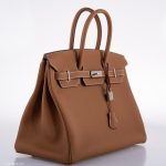 Hermes Birkin 35 Gold Togo with Palladium Hardware - 2020, Y - Image 5