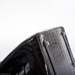 Hermes Birkin 35 Graphite Porosus Crocodile with Palladium Hardware - 2014, R Square - Image 10