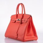 Hermes Birkin 35 Rose Jaipur Epsom Palladium Hardware - 2015, T - Image 4