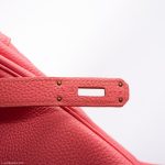 Hermes Birkin 35 Rose Lipstick Togo Gold Hardware - 2013, Q Square - Image 8