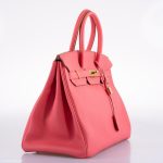 Hermes Birkin 35 Rose Lipstick Togo Gold Hardware - 2013, Q Square - Image 11