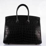 Hermes Birkin 35 SO BLACK Matte Alligator PVD Hardware - 2011, O Square - Image 10