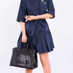 Hermes Birkin 35 SO BLACK Matte Alligator PVD Hardware - 2011, O Square - Image 3