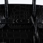 Hermes Birkin 35 SO BLACK Matte Alligator PVD Hardware - 2011, O Square - Image 4