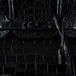 Hermes Birkin 35 SO BLACK Matte Alligator PVD Hardware - 2011, O Square - Image 5