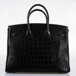 Hermes Birkin 35 SO BLACK Matte Alligator PVD Hardware - 2011, O Square - Image 6
