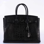 Hermes Birkin 35 SO BLACK Matte Alligator PVD Hardware - 2011, O Square - Image 7