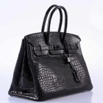 Hermes Birkin 35 SO BLACK Matte Alligator PVD Hardware - 2011, O Square - Image 8