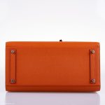 Hermes Birkin 35 Sellier "Sunrise" Rainbow Epsom Palladium Hardware - 2020, Y - Image 15