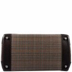 Hermes Birkin 35 Togo And Plaid Wool Lainage Palladium Hardware -Runway Bag - Image 7