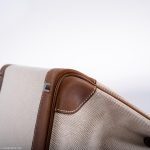 Hermes Birkin 35 Toile & Barenia with Palladium Hardware - 2009, M Square - Image 12