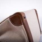Hermes Birkin 35 Toile & Barenia with Palladium Hardware - 2009, M Square - Image 9