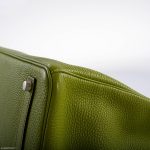 Hermes Birkin 35 Vert Anis Togo with Palladium Hardware - 2006, J Square - Image 8