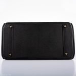 Hermes Birkin 40 Black Epsom Leather Gold Hardware - 2011, Square O - Image 4