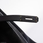 Hermes Birkin 40 Black Epsom Leather Gold Hardware - 2011, Square O - Image 6