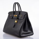 Hermes Birkin 40 Black Epsom Leather Gold Hardware - 2011, Square O - Image 11