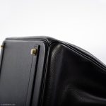 Hermes Birkin 40 Black Epsom Leather Gold Hardware - 2011, Square O - Image 3