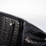 Hermes Birkin 40 Black Matte Porosus Crocodile Palladium Hardware - Image 11
